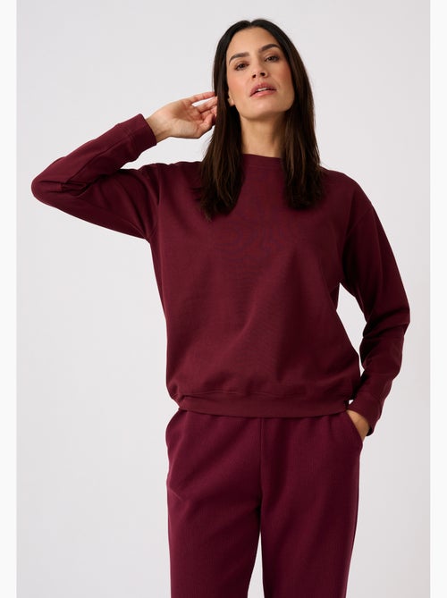 Sweat-shirt en molleton - happy d. By damart - Kiabi