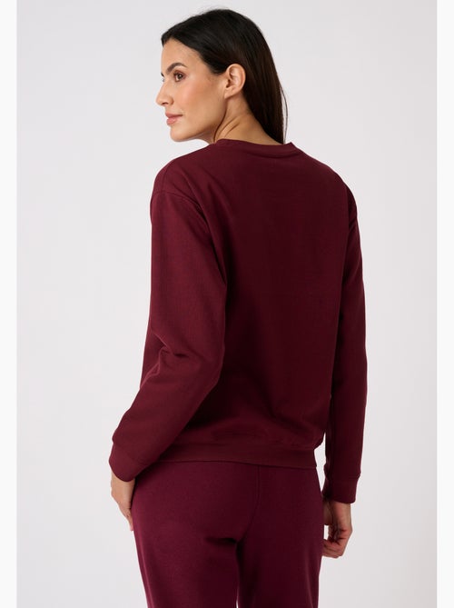Sweat-shirt en molleton - happy d. By damart - Kiabi