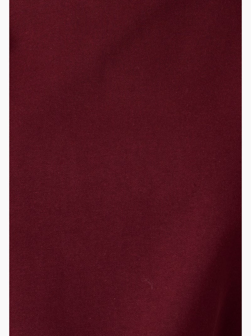 Sweat-shirt en molleton - happy d. By damart Rouge - Kiabi