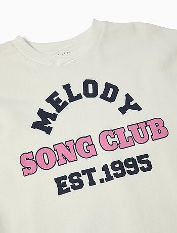 Sweat-shirt en peluche, MO Fashion