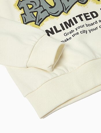 Sweat-shirt en peluche, MO Fashion