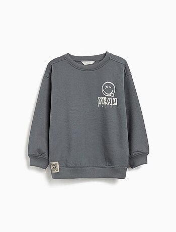 Sweat-shirt en peluche, MO Fashion