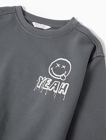 Sweat-shirt en peluche, MO Fashion