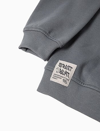 Sweat-shirt en peluche, MO Fashion