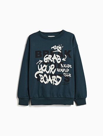 Sweat-shirt en peluche, MO Fashion