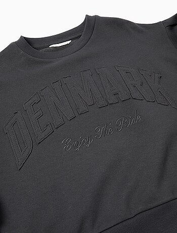 Sweat-shirt en peluche, MO Fashion