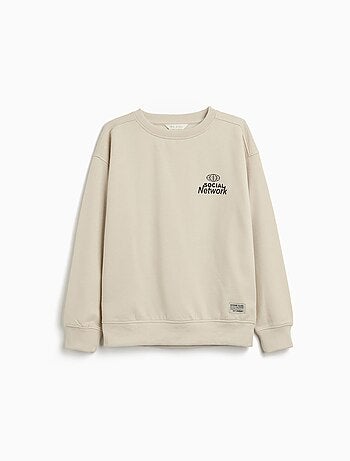 Sweat-shirt en peluche, MO Fashion