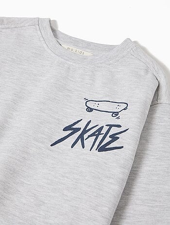 Sweat-shirt en peluche, MO Fashion