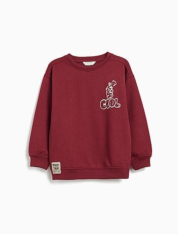 Sweat-shirt en peluche, MO Fashion