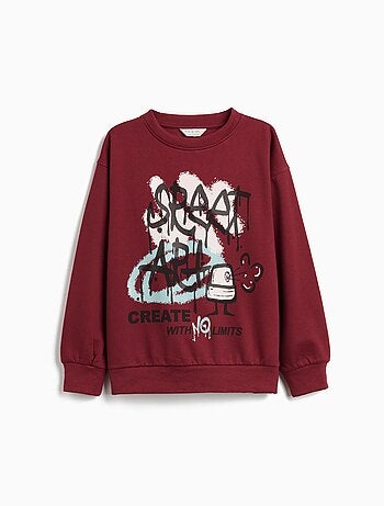 Sweat-shirt en peluche, MO Fashion