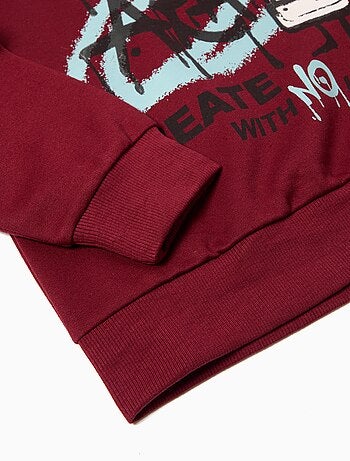 Sweat-shirt en peluche, MO Fashion