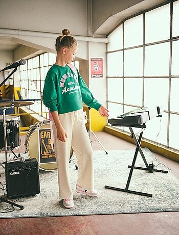 Sweat-shirt en peluche, MO Fashion