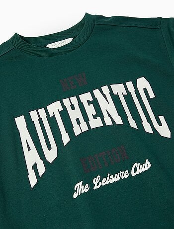 Sweat-shirt en peluche, MO Fashion