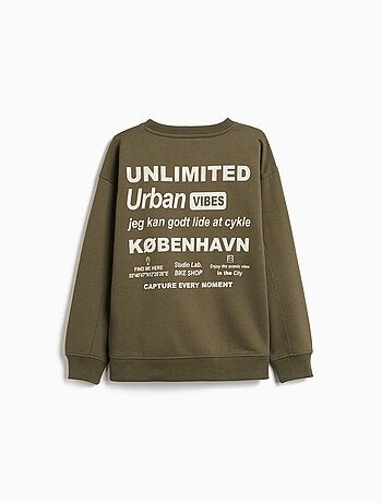Sweat-shirt en peluche, MO Fashion