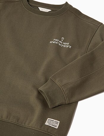 Sweat-shirt en peluche, MO Fashion