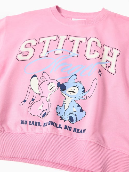 Sweat-shirt en peluche Stitch MO Fashion - Kiabi