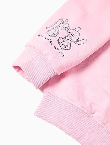 Sweat-shirt en peluche « Stitch » pour fille MO Fashion