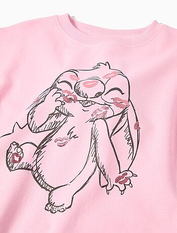 Sweat-shirt en peluche « Stitch » pour fille MO Fashion