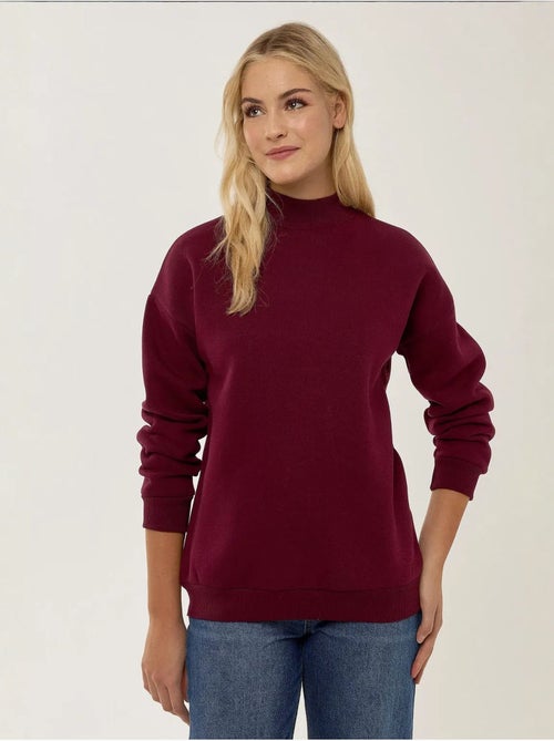 Sweat-shirt en tricot coupe régulière - Kiabi