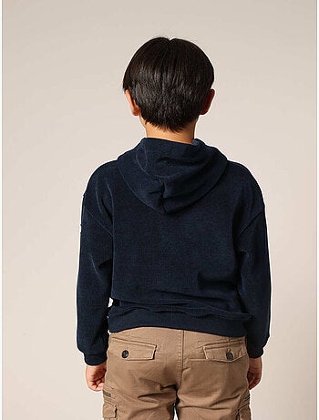 Sweat-shirt en velours côtelé élégant et super confortable pour garçon 'Deeluxe'