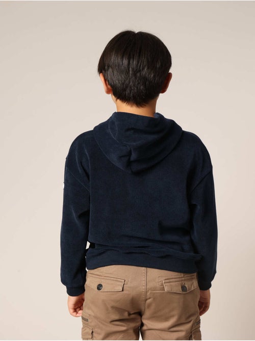 Sweat-shirt en velours côtelé élégant et super confortable pour garçon 'Deeluxe' - Kiabi