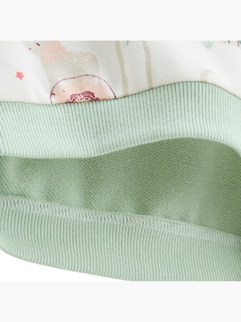 Sweat-shirt enfant Arya Vert - Kiabi