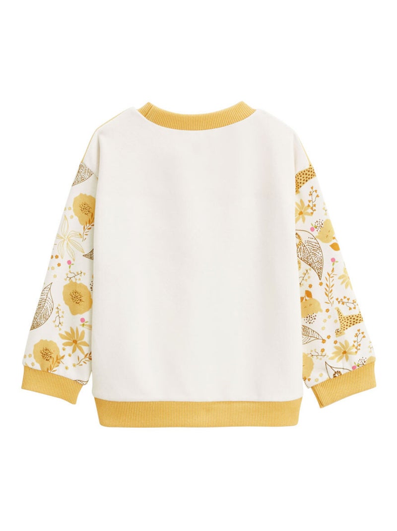 Sweat-shirt enfant Ciao Milano Jaune - Kiabi