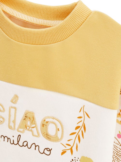 Sweat-shirt enfant Ciao Milano - Kiabi