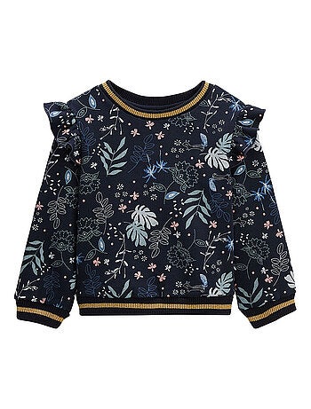 Sweat-shirt enfant en molleton Belle de Nuit