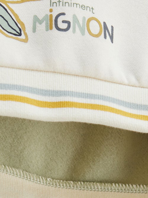 Sweat-shirt enfant en molleton Boavista - Kiabi