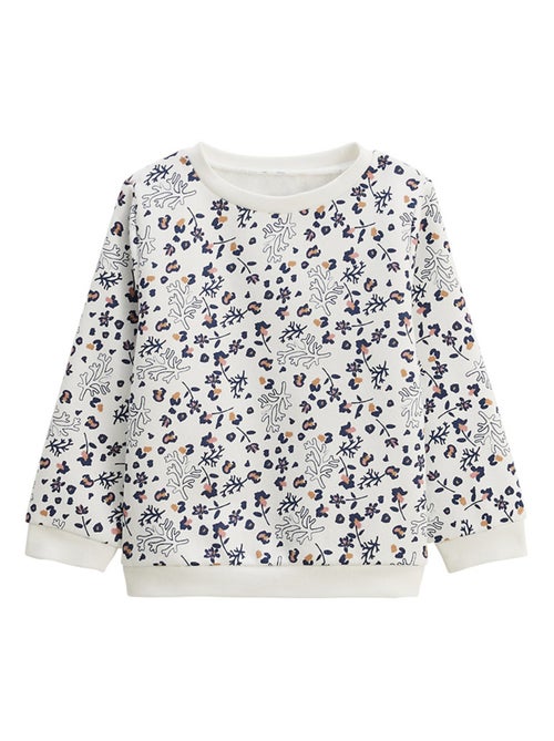 Sweat-shirt enfant en molleton Céleste - Kiabi