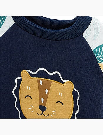 Sweat-shirt enfant en molleton Charly
