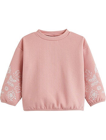 Sweat-shirt enfant en molleton cléo
