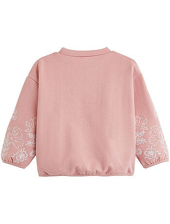 Sweat-shirt enfant en molleton cléo