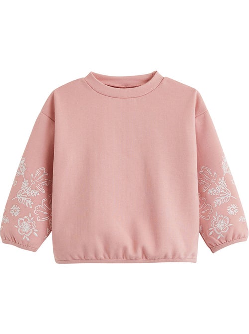 Sweat-shirt enfant en molleton cléo - Kiabi