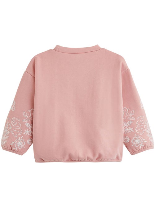 Sweat-shirt enfant en molleton cléo - Kiabi