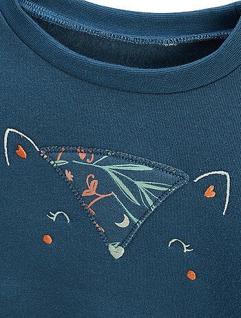 Sweat-shirt enfant en molleton Dina