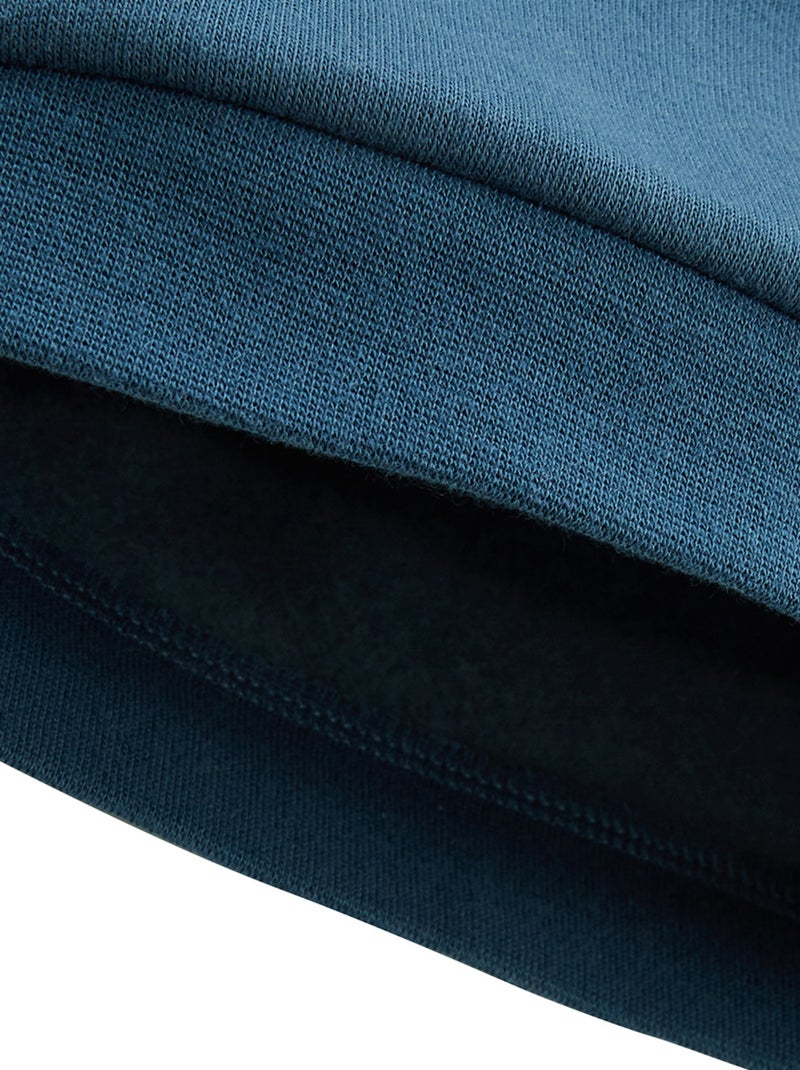 Sweat-shirt enfant en molleton Dina Bleu - Kiabi