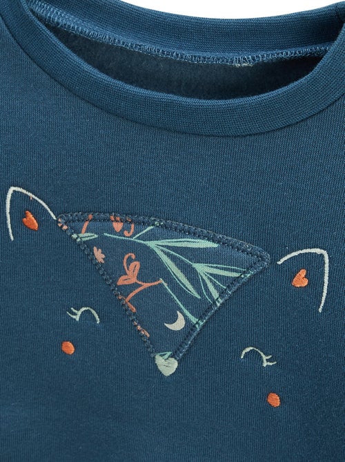 Sweat-shirt enfant en molleton Dina - Kiabi