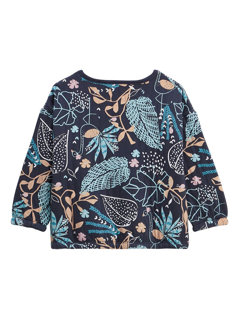Sweat-shirt enfant en molleton Holamuchacha Bleu - Kiabi