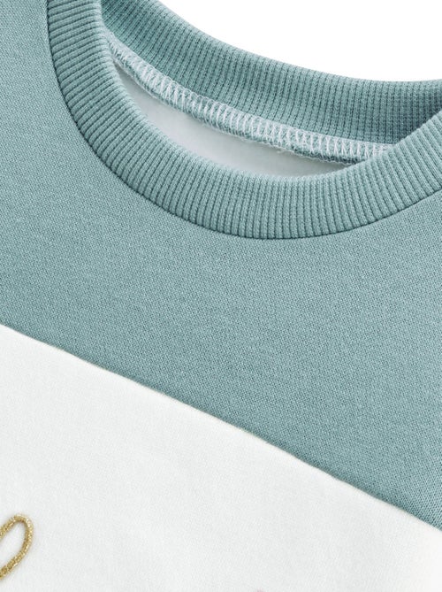 Sweat-shirt enfant en molleton Holamuchacha - Kiabi