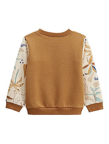 Sweat-shirt enfant en molleton Lamascotte