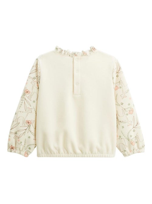 Sweat-shirt enfant en molleton Lison - Kiabi