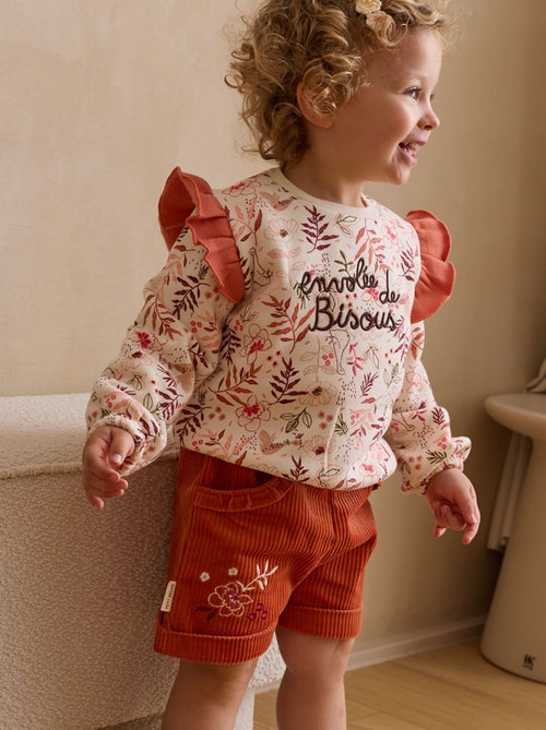 Sweat-shirt enfant en molleton Manouk - Kiabi