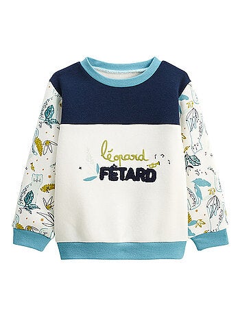 Sweat-shirt enfant en molleton Oscar