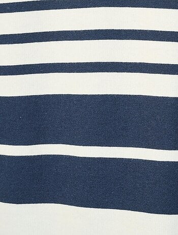 Sweat-shirt esprit marinière - Happy D. by Damart