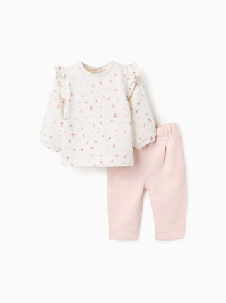 Sweat-Shirt et Pantalon à Volants 'Mushrooms'