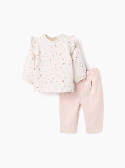 Sweat-Shirt et Pantalon à Volants 'Mushrooms' - Kiabi