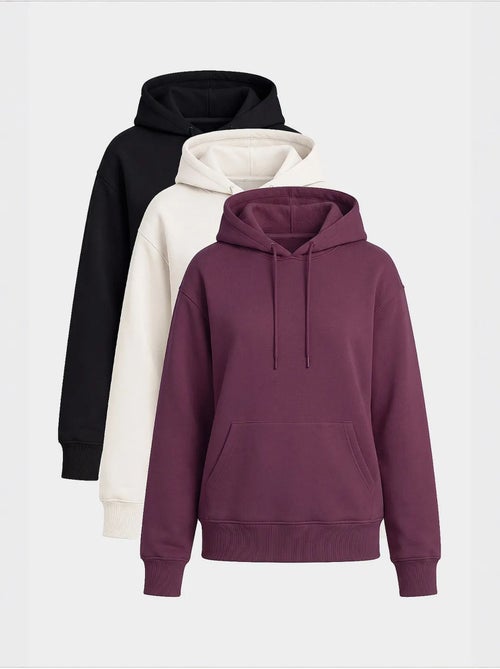 Sweat-shirt femme à capuche tommy - Kiabi