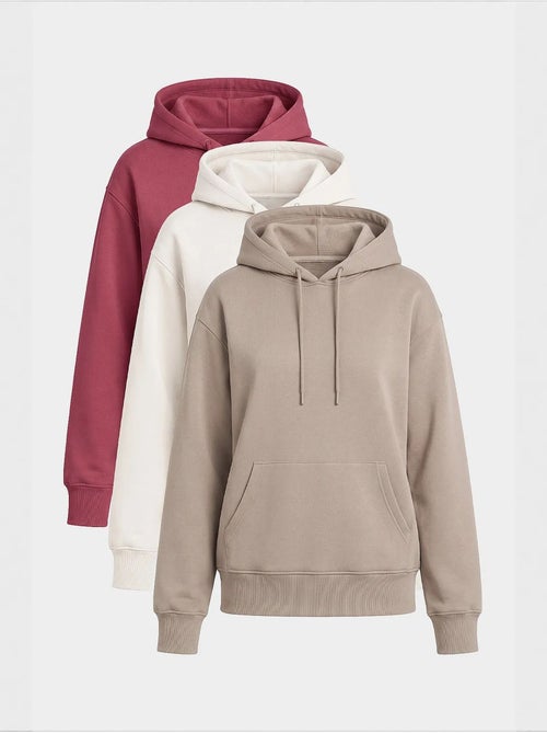 Sweat-shirt femme à capuche tommy - Kiabi